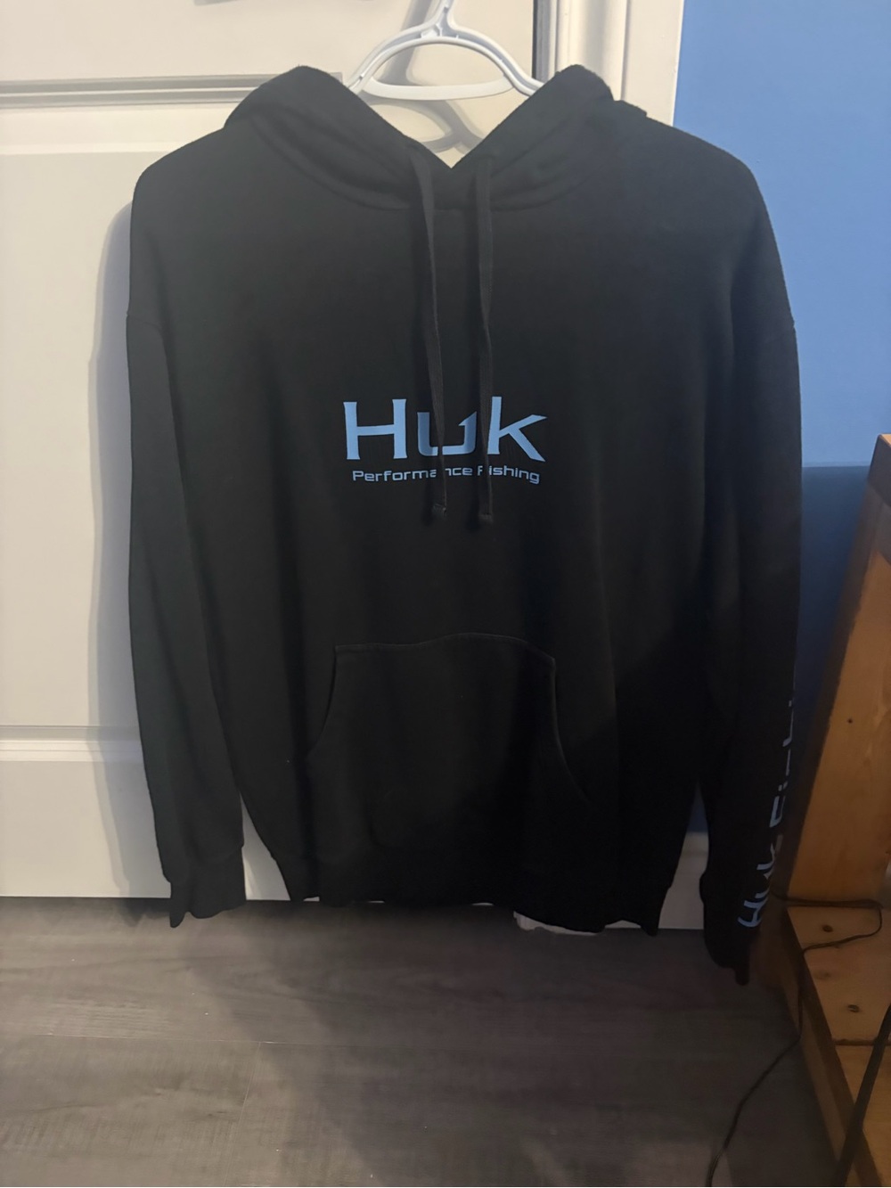 Huk Men's Black Hooded Sweater